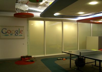 Cancel pocket en oficinas de Google para dividir espacios internos